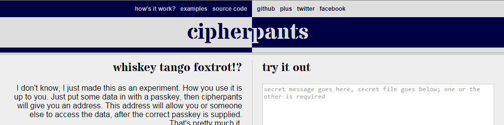 cipherpants